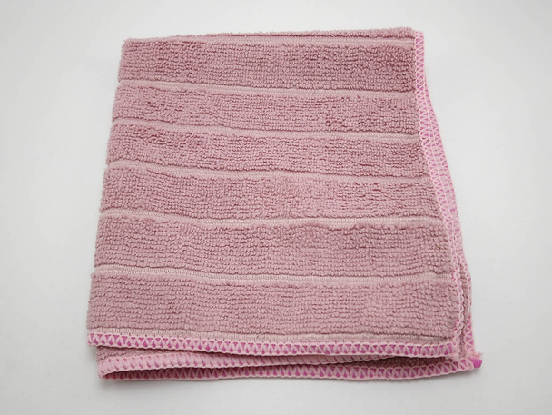 Ręcznik z mikrofibry twarzy z paskami wzór linii - Zdjęcie, obraz