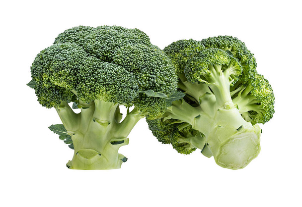 Broccoli isolated on white background. - Photo, Image