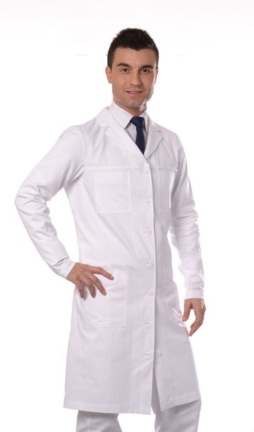 Médico en uniforme blanco
 - Foto, imagen