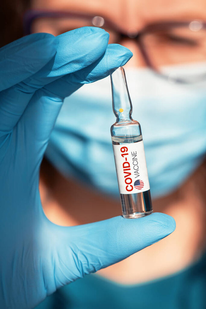 Coronavirus USA-developed vaccine - Photo, Image