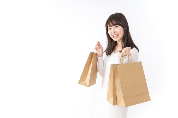  шоппинг и счастливый клиент - Фото, изображение