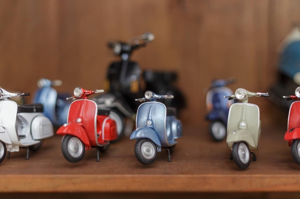 Collection de scooters miniatures - Photo, image