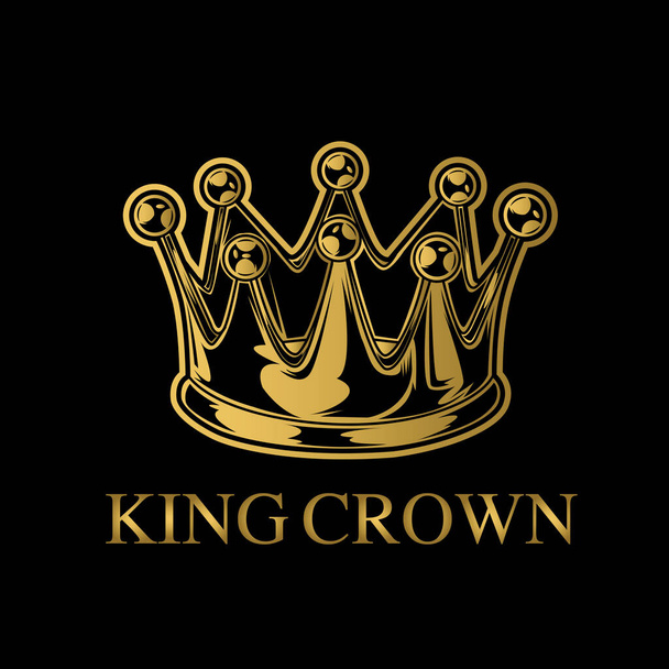 Kroon Koning en Koningin Kroon Koninklijke Prinses Vector illustrator   - Vector, afbeelding