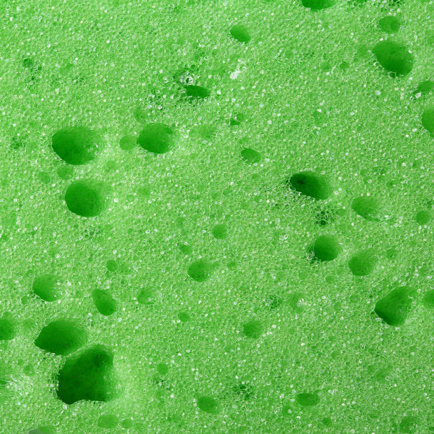 Textura de esponja de cor verde
 - Foto, Imagem