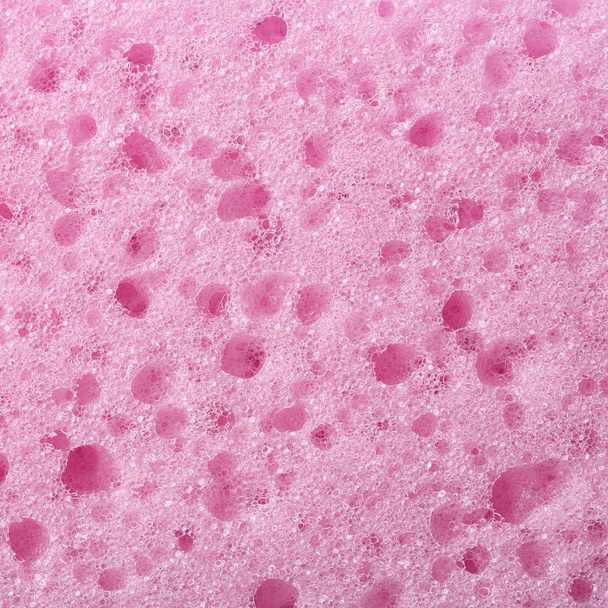 Pink color sponge texture - Foto, Imagem