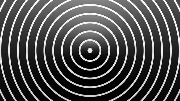 Белые и черные обои градиентный круг, Фон изображения. - Вектор,изображение