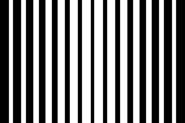 Black vertical bar print on white background - Vector, Image