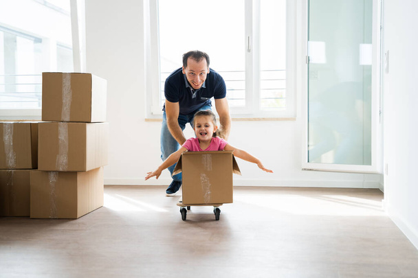 Happy People Moving Into New House Or Home - Photo, image