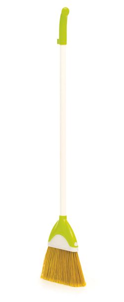Pulizia scopa isolata sullo sfondo bianco
 - Foto, immagini