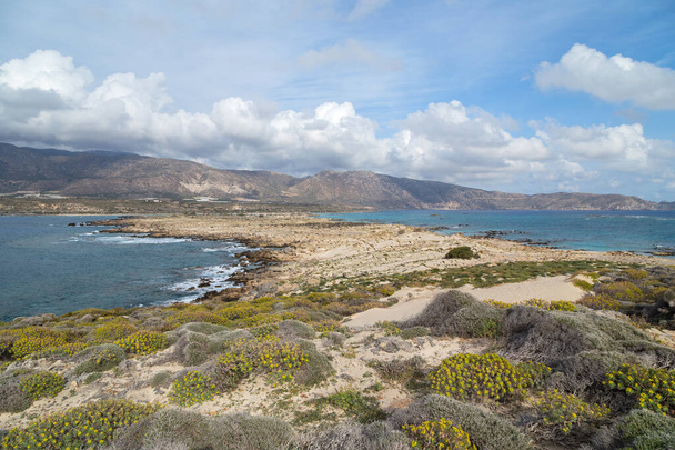 Paisaje costero sur en Creete, Grecia - Foto, imagen