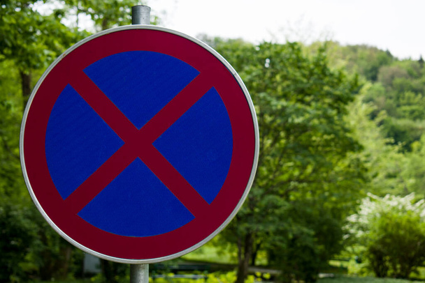 No stopping parking traffic sign - 写真・画像