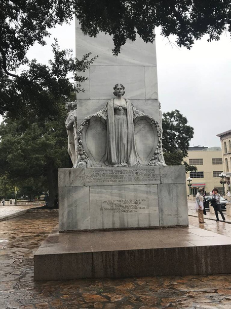 San Antonio Alamo szobrok - Fotó, kép
