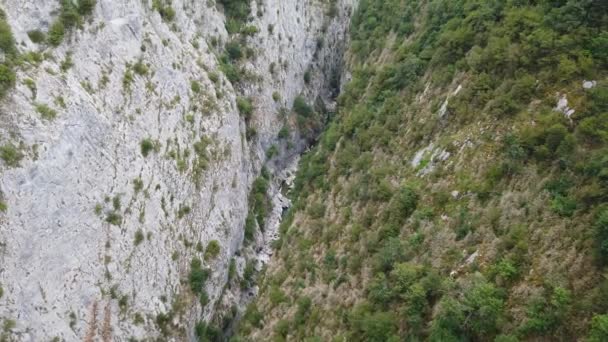 Vista de Valla Canyon nas montanhas Kure, Pinarbasi, Kastamonu, Turquia - Filmagem, Vídeo