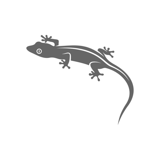 Lizard logo design vector template, Ilustración diseño Lagarto, icono de símbolo - Vector, Imagen