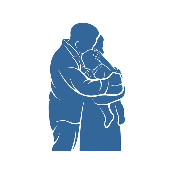 Οικογενειακό λογότυπο σχέδιο διάνυσμα πρότυπο, Εικονογράφηση σχέδιο Κοινότητα, Σύμβολο εικονίδιο - Διάνυσμα, εικόνα