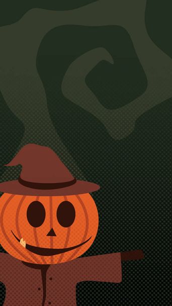 Halloween-Design für Flyer, Plakate, Banner und andere grafische Designs - Foto, Bild