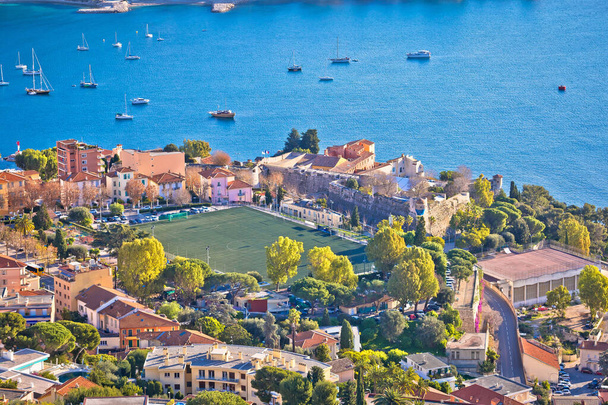 Villefranche sur Mer. Ville idyllique sur la Côte d'Azur, région Alpes-Maritimes de France - Photo, image