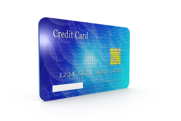 Икона кредитной карты "Изолированный на белом" - Фото, изображение