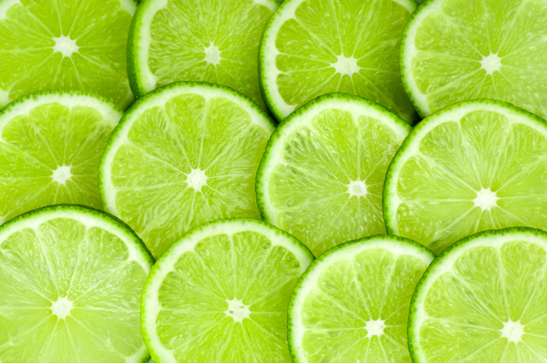 Lime slice background - Photo, Image