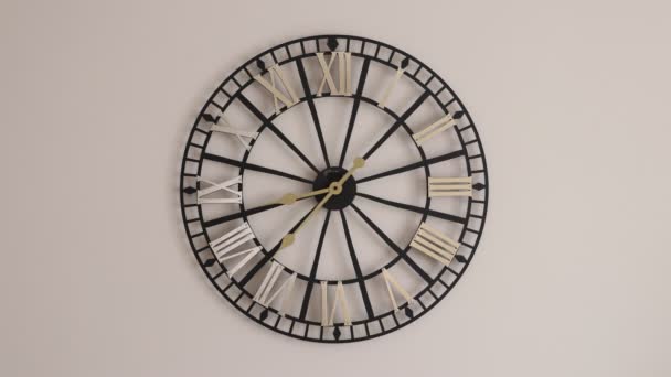 Reloj Timelapse correr velocidad rápida - Metraje, vídeo