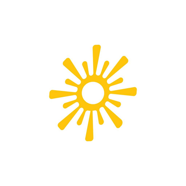nap illusztráció logó vektor ikon sablon - Vektor, kép