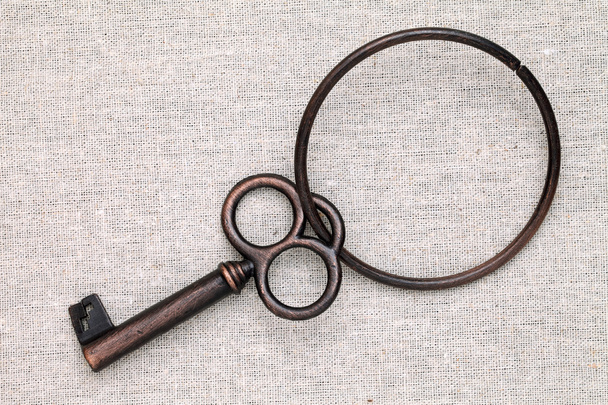 Stary klucz ring - Zdjęcie, obraz