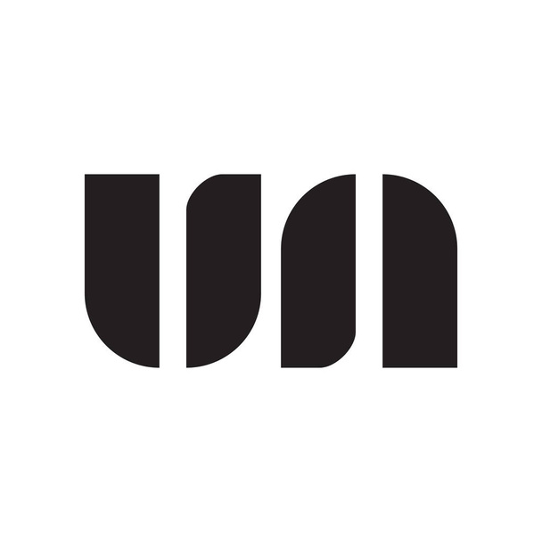 un ícone do logotipo do vetor letra inicial - Vetor, Imagem