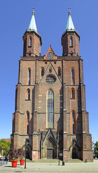 Iglesia de la Virgen María en Legnica. Legnica, Baja Silesia, Polonia. - Foto, Imagen