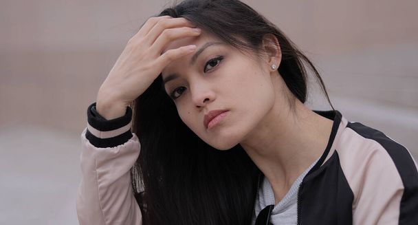 Young Asian woman in a city - people photography - Fotoğraf, Görsel
