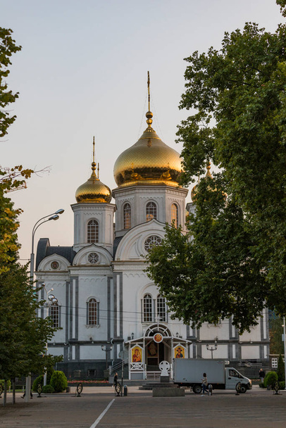 Russia. Krasnodar. Military Cathedral of the Holy Blessed Prince Alexander Nevsky - Photo, Image