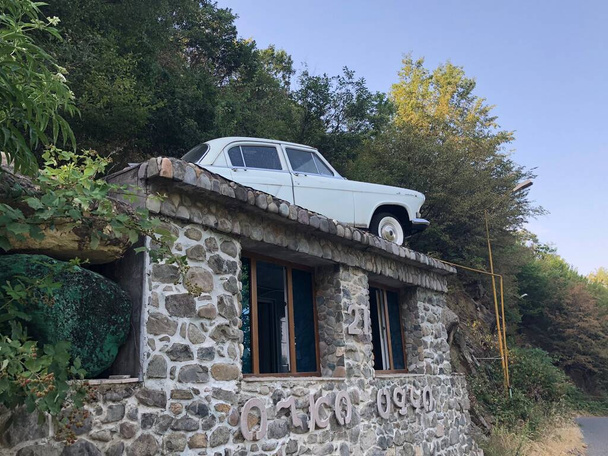 coche viejo en Europa - Foto, Imagen
