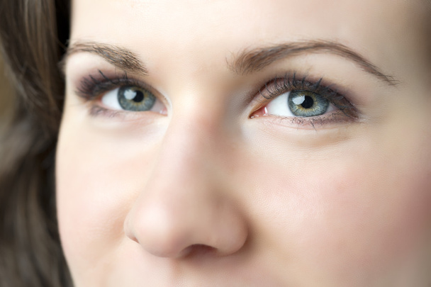 Closeup woman eyes - Photo, Image