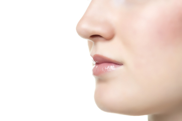 lips of woman - Foto, afbeelding