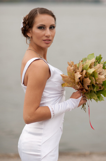 Bride in white - Photo, Image