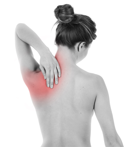 Біль у плечі та потилиці
 - Фото, зображення