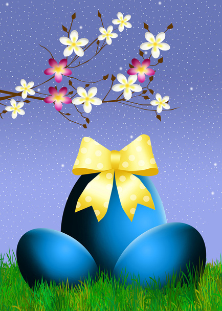 Easter chocolate eggs - Фото, зображення