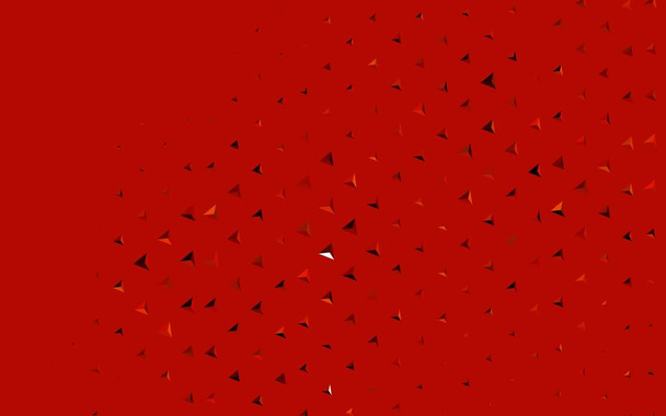 Темно-червоний векторний фон з полігональним стилем. Трикутники на абстрактному тлі з барвистим градієнтом. Сучасний шаблон для цільової сторінки
. - Вектор, зображення