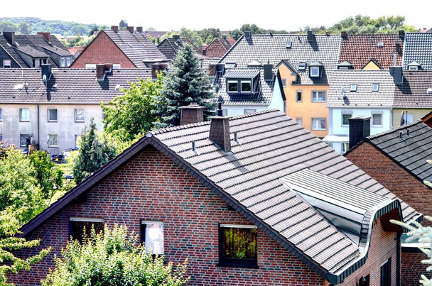 Hamm Old German Gothic Town with Typical Roofs - Photo, Image