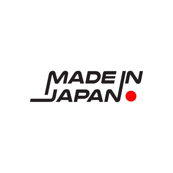 Сделано в Японии дизайн логотипа векторного шаблона - Вектор,изображение