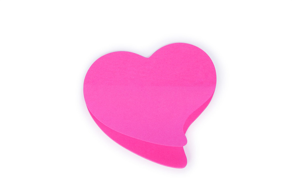 Pink heart symbol - Φωτογραφία, εικόνα