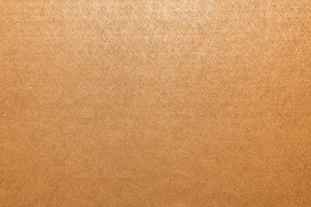 Металлическая оберточная бумага из меди, блестящий оранжевый фон для декоративного элемента настенной бумаги из кожи - Фото, изображение