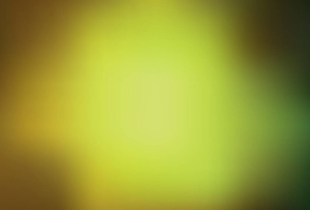 Açık yeşil, sarı vektör soyut bulanık arkaplan. Yaratıcı illüstrasyon, yarım tonlu ve eğimli. Tasarımının yeni yolu. - Vektör, Görsel