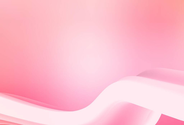 Világos rózsaszín, sárga vektor színes homályos háttér. Elegáns fényes illusztráció gradienssel. A minták háttere. - Vektor, kép