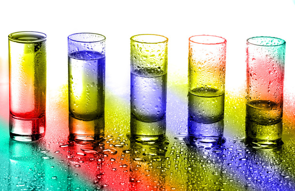 Glasses for vodka - Foto, Imagen