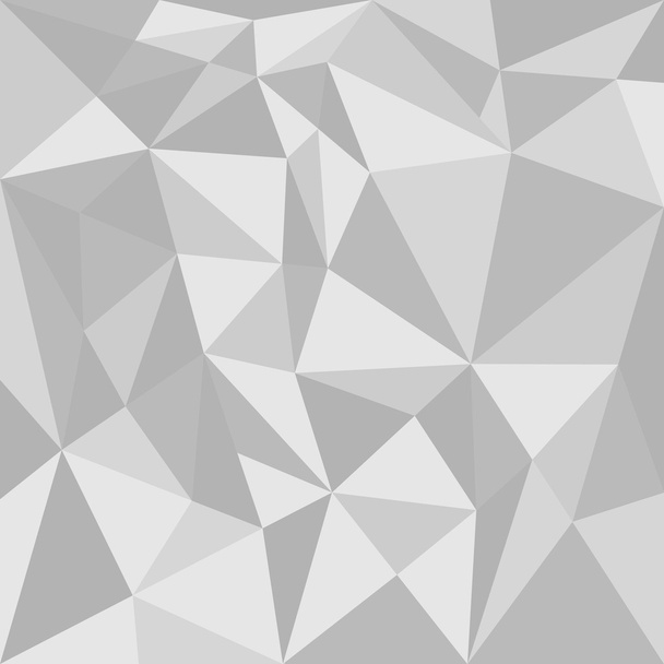 grauer Dreieck-Vektorhintergrund oder nahtloses Muster. geometrische Mosaikkarten-Dokumentvorlage. Hipster flache Oberfläche aztec chevron zickzack print. - Vektor, Bild