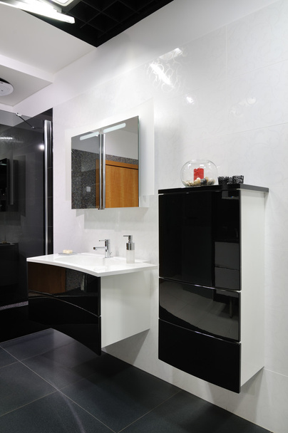 Modern interior. Bathroom - Foto, Imagem
