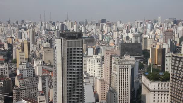 ουρανοξύστες στο Σάο Πάολο, Βραζιλία - Πλάνα, βίντεο