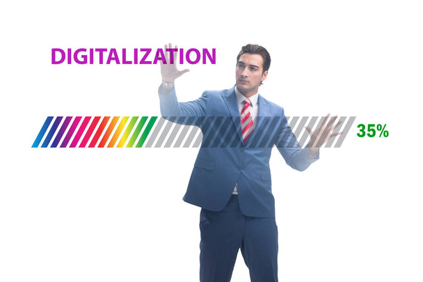 Digital transformation and digitalization concept - Photo, Image