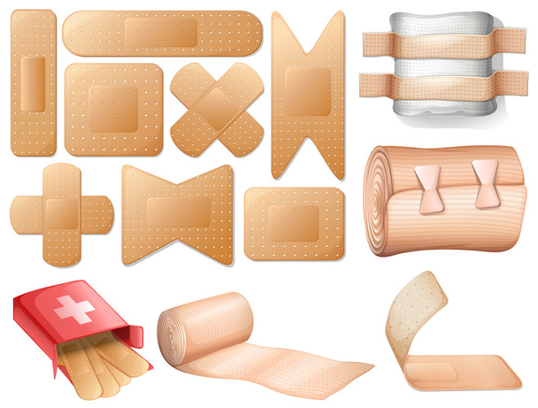 Medical first aid - Vector, Image