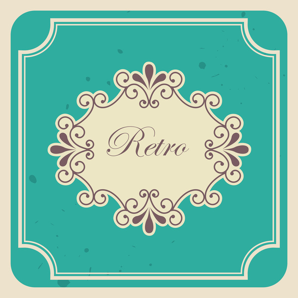retro label - Vector, afbeelding